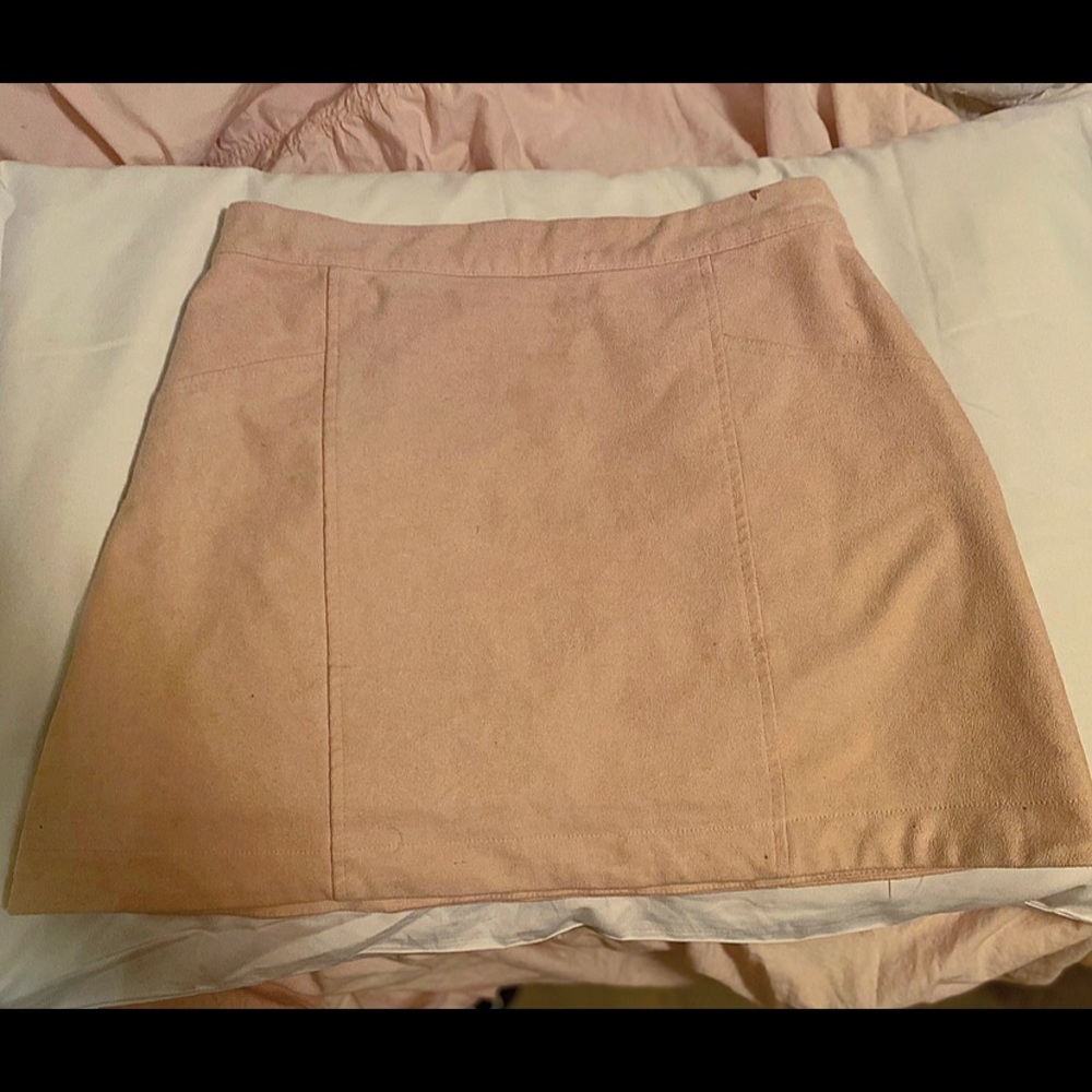Abercrombie suede skirt